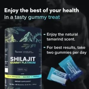 100% SHILAJIT GUMMY PLATINUM