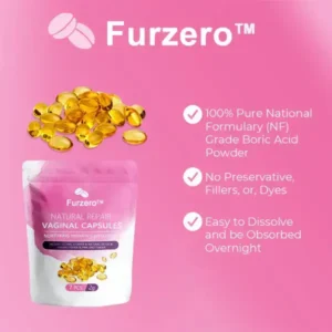 Furzero™ Instant Itch Relief & Natural Detox & Firming Repair & Pink and Tender Natural Capsules