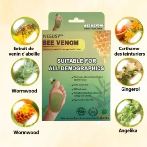 NEGUSY™ LymphTox Bee Venom Foot Patches