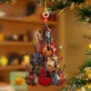 Rockin’ Around The Guitar Christmas Tree Ornament